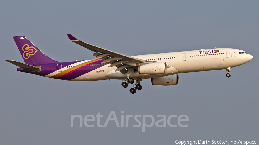 Thai Airways International Airbus A330-343X (HS-TEU) | Photo 318964