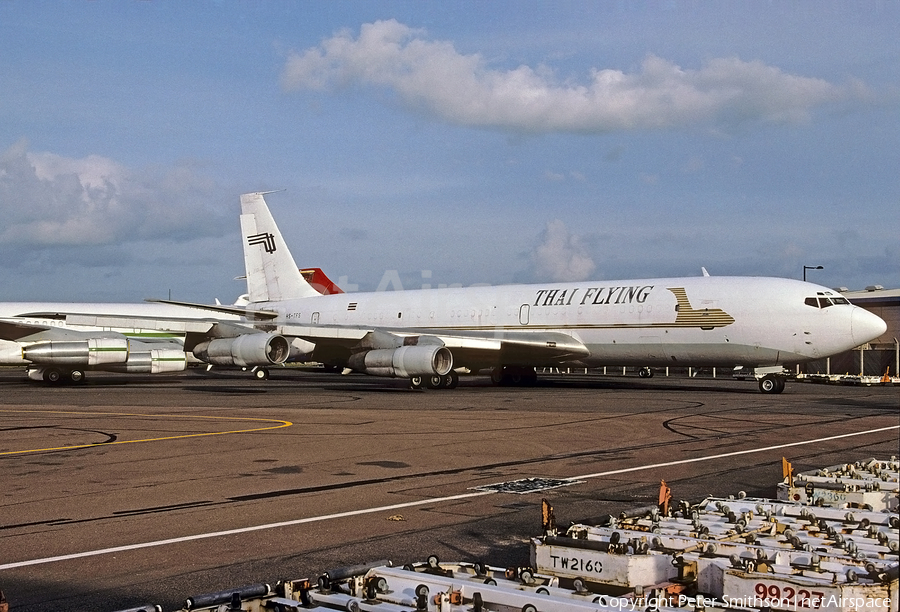 Thai Flying Service Boeing 707-321C (HS-TFS) | Photo 214494