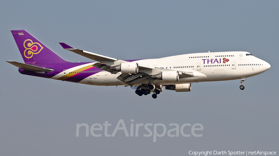 Thai Airways International Boeing 747-4D7 (HS-TGA) | Photo 318965