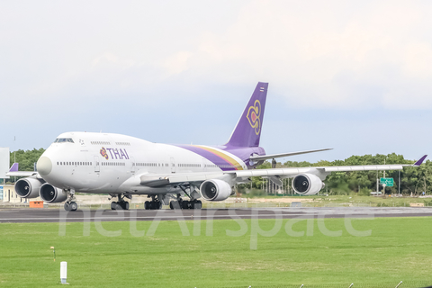 Thai Airways International Boeing 747-4D7 (HS-TGA) at  Denpasar/Bali - Ngurah Rai International, Indonesia