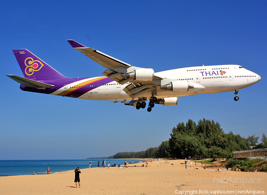 Thai Airways International Boeing 747-4D7 (HS-TGA) | Photo 363988