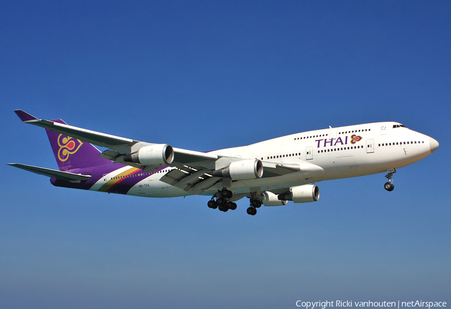 Thai Airways International Boeing 747-4D7 (HS-TGA) | Photo 366395