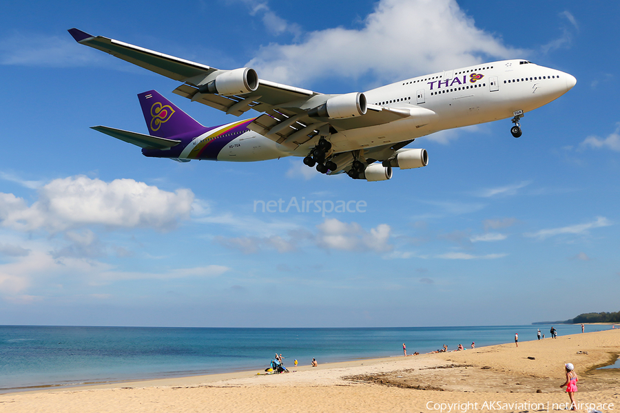 Thai Airways International Boeing 747-4D7 (HS-TGA) | Photo 369833