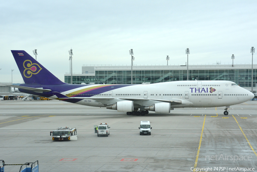 Thai Airways International Boeing 747-4D7 (HS-TGA) | Photo 64929