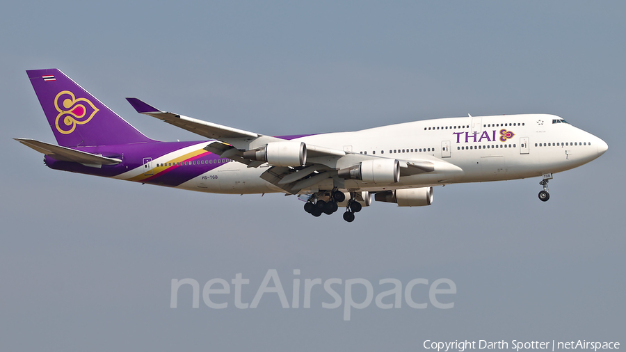 Thai Airways International Boeing 747-4D7 (HS-TGB) | Photo 318966