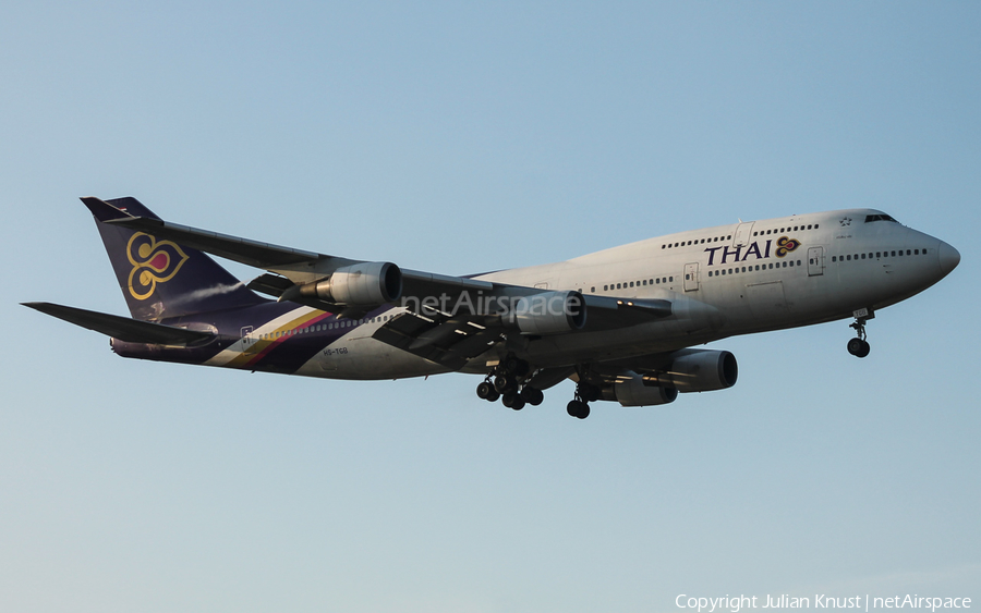 Thai Airways International Boeing 747-4D7 (HS-TGB) | Photo 205734