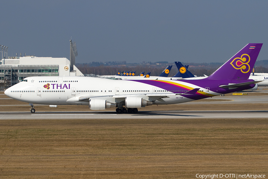 Thai Airways International Boeing 747-4D7 (HS-TGB) | Photo 233209