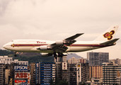 Thai Airways International Boeing 747-3D7 (HS-TGD) at  Hong Kong - Kai Tak International (closed), Hong Kong