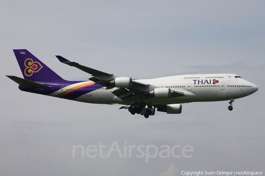 Thai Airways International Boeing 747-4D7 (HS-TGF) | Photo 22272