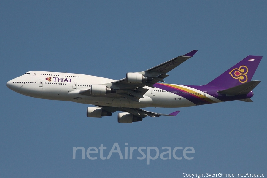 Thai Airways International Boeing 747-4D7 (HS-TGG) | Photo 10703