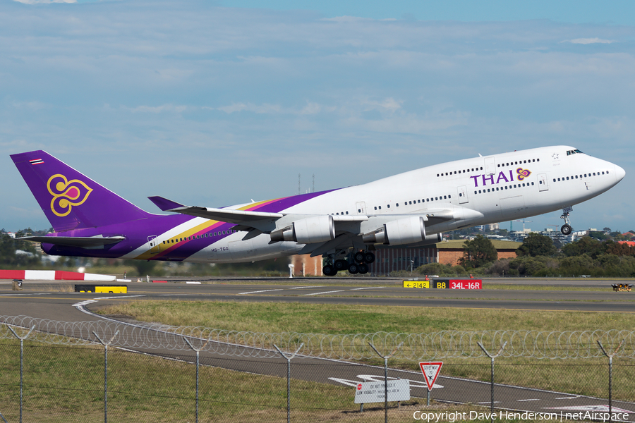 Thai Airways International Boeing 747-4D7 (HS-TGG) | Photo 95431