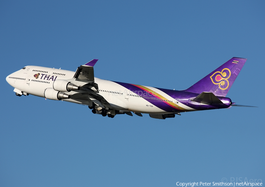 Thai Airways International Boeing 747-4D7 (HS-TGH) | Photo 408245