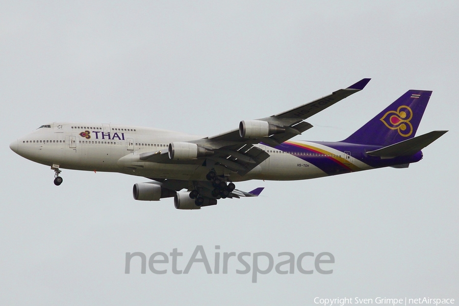 Thai Cargo Boeing 747-4D7(BCF) (HS-TGH) | Photo 36042