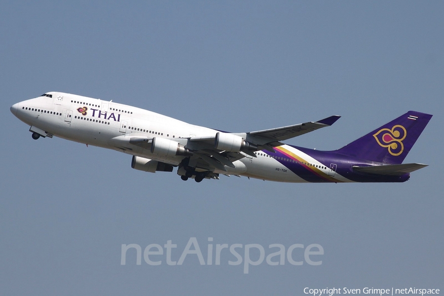 Thai Airways International Boeing 747-4D7 (HS-TGK) | Photo 20757
