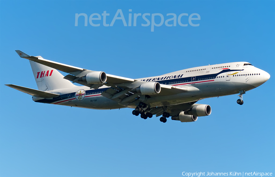 Thai Airways International Boeing 747-4D7 (HS-TGP) | Photo 155060