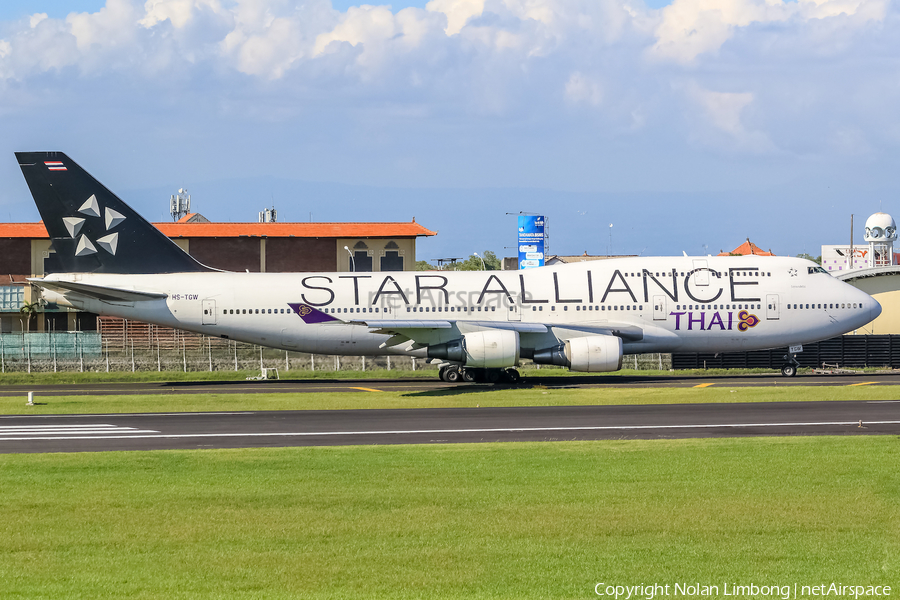 Thai Airways International Boeing 747-4D7 (HS-TGW) | Photo 538204