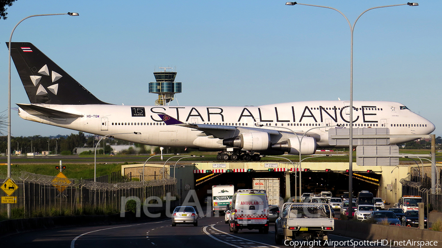 Thai Airways International Boeing 747-4D7 (HS-TGW) | Photo 106661