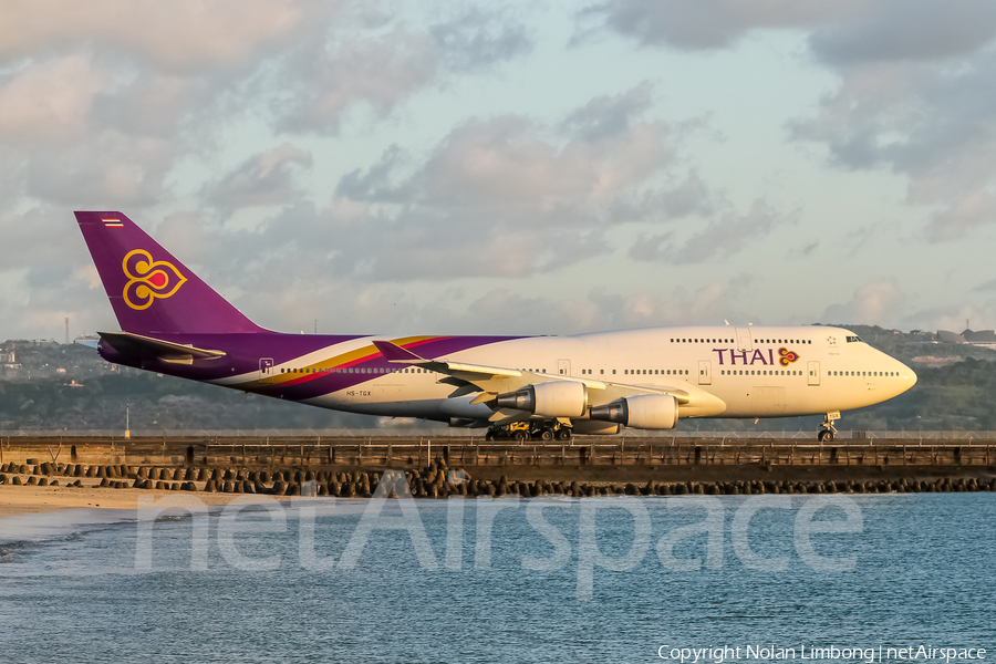 Thai Airways International Boeing 747-4D7 (HS-TGX) | Photo 401885