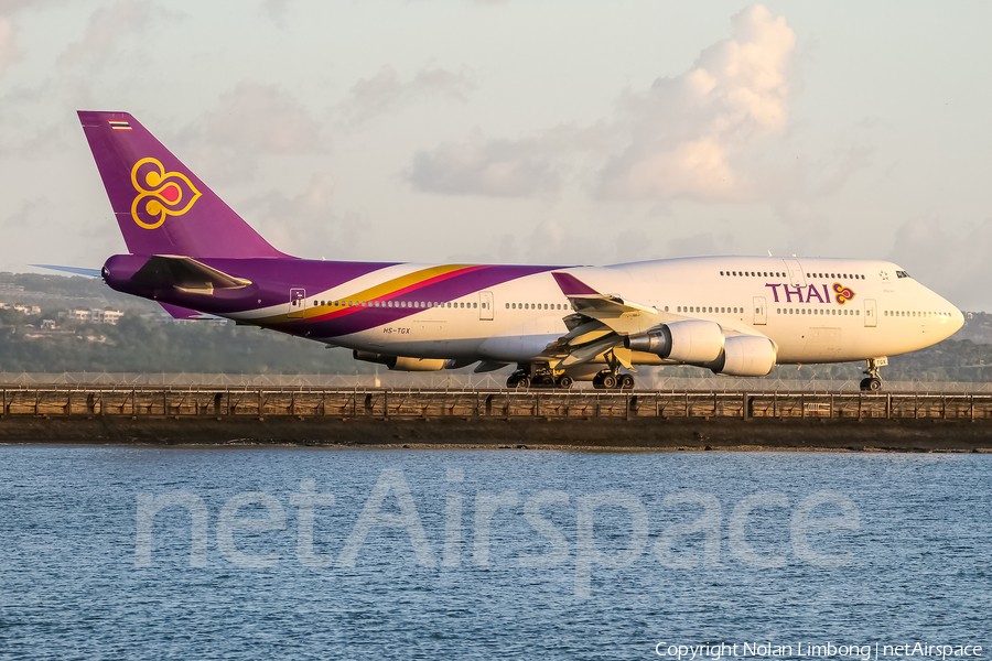Thai Airways International Boeing 747-4D7 (HS-TGX) | Photo 401886