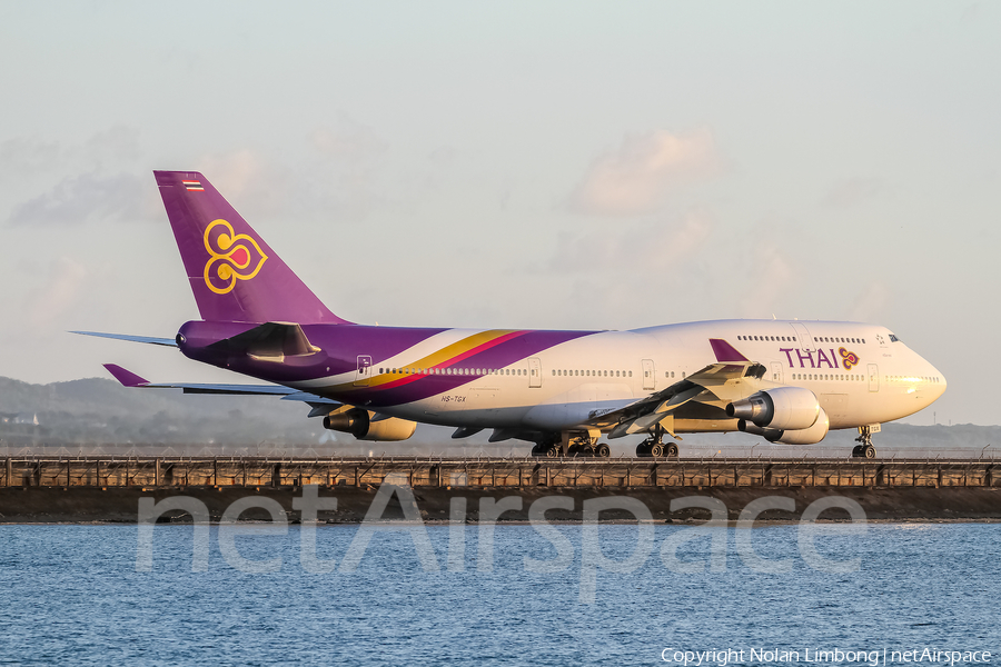 Thai Airways International Boeing 747-4D7 (HS-TGX) | Photo 401889