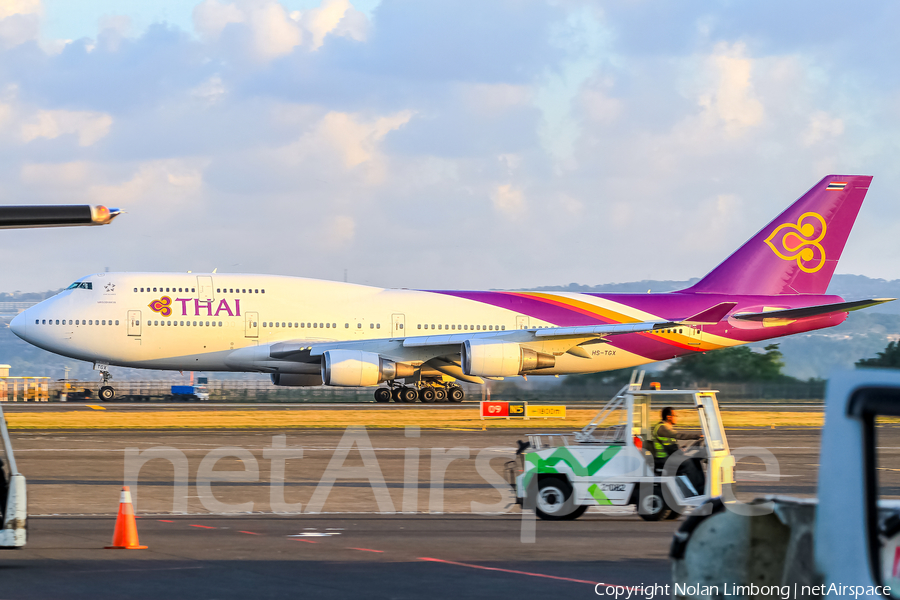 Thai Airways International Boeing 747-4D7 (HS-TGX) | Photo 401894