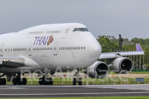 Thai Airways International Boeing 747-4D7 (HS-TGX) at  Denpasar/Bali - Ngurah Rai International, Indonesia