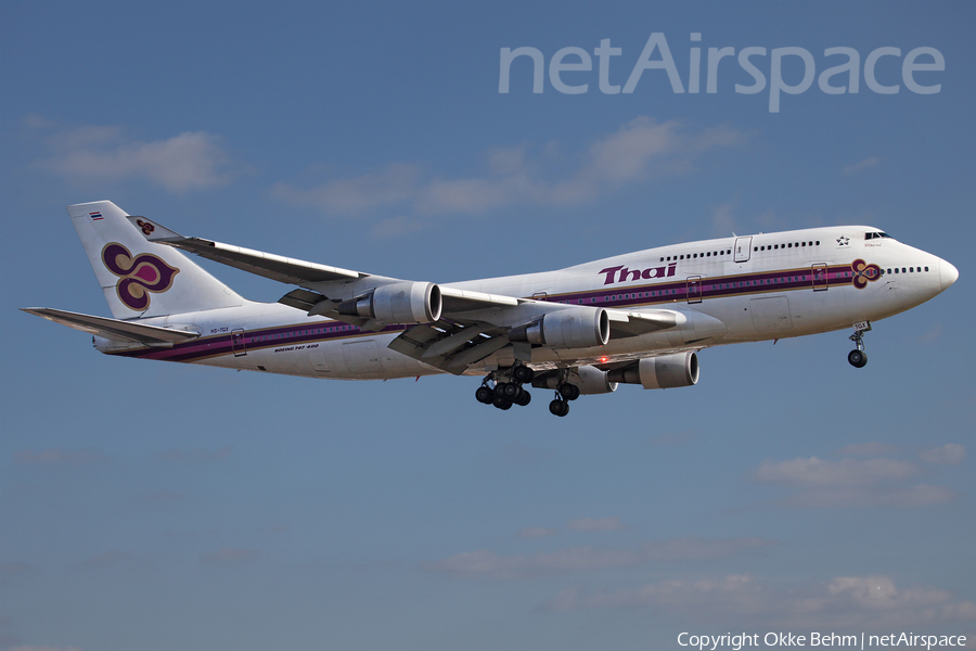 Thai Airways International Boeing 747-4D7 (HS-TGX) | Photo 132819