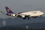 Thai Airways International Boeing 747-4D7 (HS-TGX) at  Zurich - Kloten, Switzerland