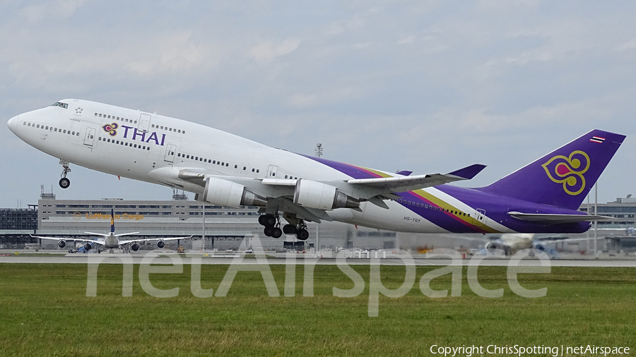 Thai Airways International Boeing 747-4D7 (HS-TGY) | Photo 186459