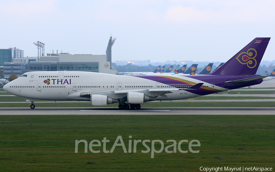 Thai Airways International Boeing 747-4D7 (HS-TGY) | Photo 252400