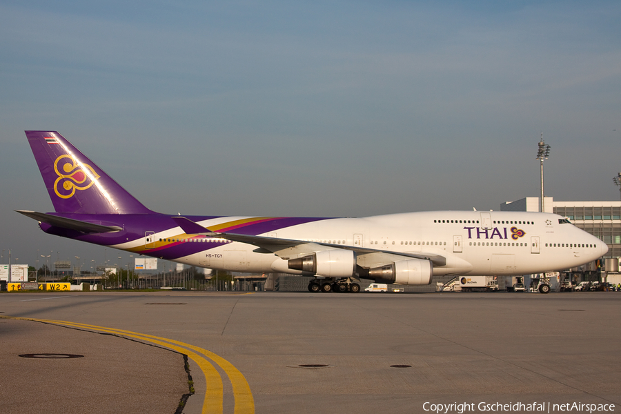Thai Airways International Boeing 747-4D7 (HS-TGY) | Photo 75385