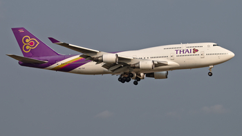 Thai Airways International Boeing 747-4D7 (HS-TGZ) at  Bangkok - Suvarnabhumi International, Thailand