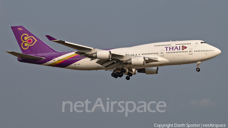 Thai Airways International Boeing 747-4D7 (HS-TGZ) | Photo 318975