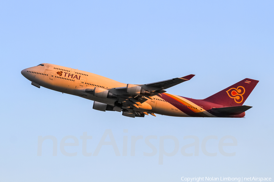 Thai Airways International Boeing 747-4D7 (HS-TGZ) | Photo 401905