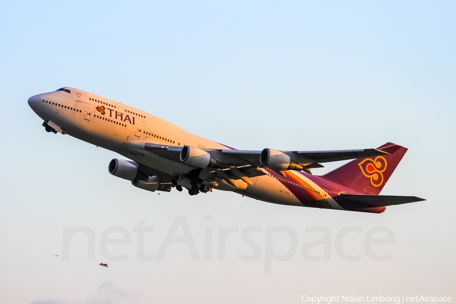 Thai Airways International Boeing 747-4D7 (HS-TGZ) | Photo 401906