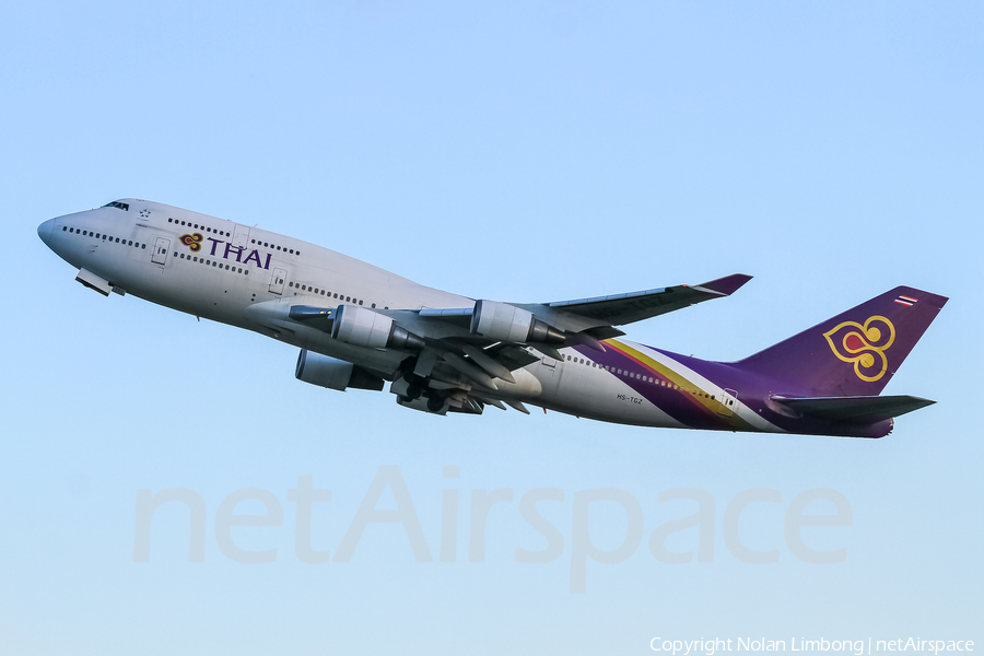 Thai Airways International Boeing 747-4D7 (HS-TGZ) | Photo 401910