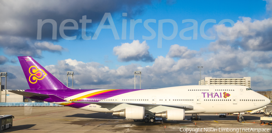 Thai Airways International Boeing 747-4D7 (HS-TGZ) | Photo 366404