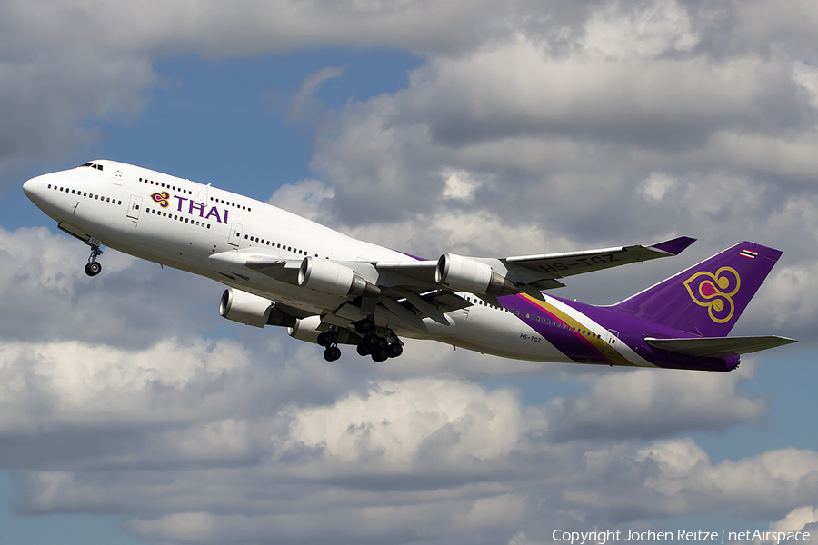 Thai Airways International Boeing 747-4D7 (HS-TGZ) | Photo 51205