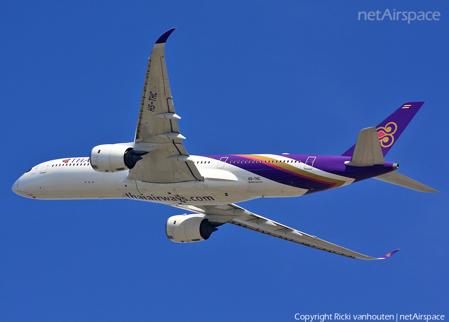 Thai Airways International Airbus A350-941 (HS-THC) | Photo 376668