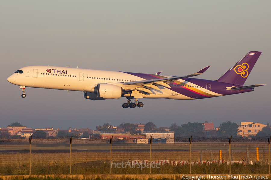 Thai Airways International Airbus A350-941 (HS-THC) | Photo 159745