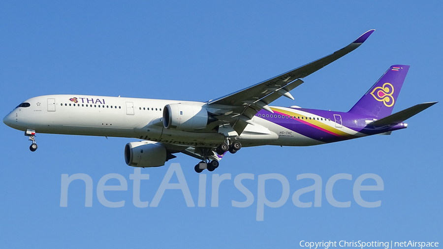 Thai Airways International Airbus A350-941 (HS-THC) | Photo 186466