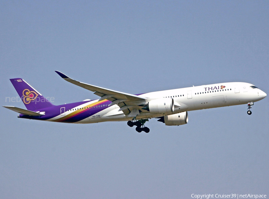 Thai Airways International Airbus A350-941 (HS-THD) | Photo 335407