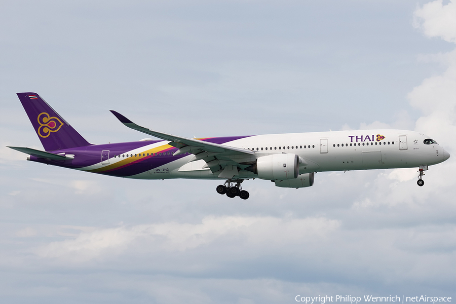 Thai Airways International Airbus A350-941 (HS-THG) | Photo 369295