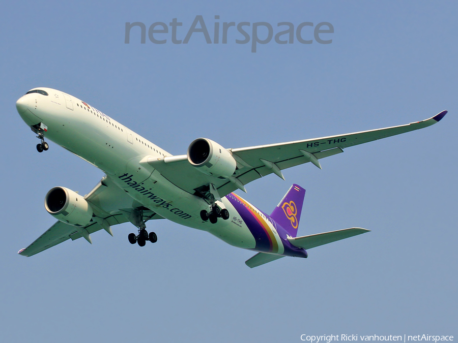 Thai Airways International Airbus A350-941 (HS-THG) | Photo 357118