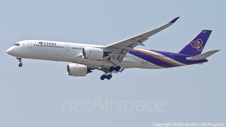 Thai Airways International Airbus A350-941 (HS-THK) | Photo 318983