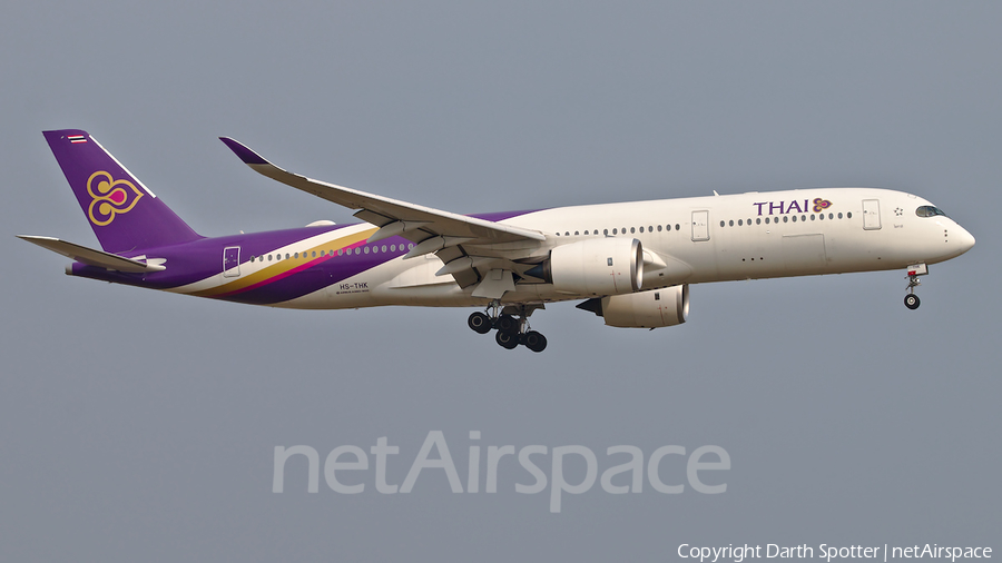 Thai Airways International Airbus A350-941 (HS-THK) | Photo 318984