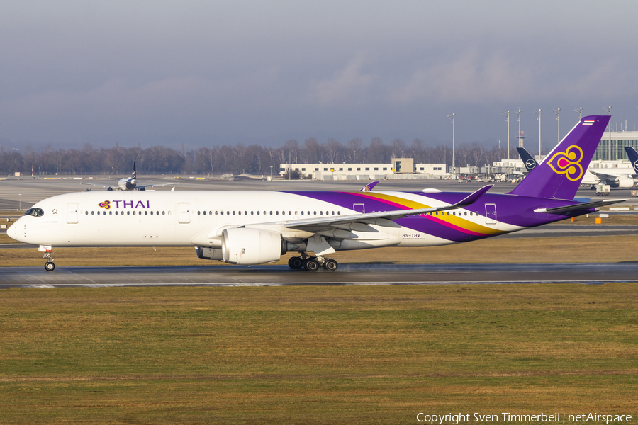 Thai Airways International Airbus A350-941 (HS-THV) | Photo 659590
