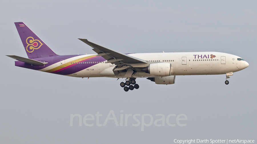 Thai Airways International Boeing 777-2D7 (HS-TJA) | Photo 318987