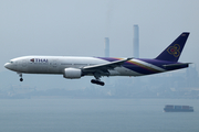 Thai Airways International Boeing 777-2D7 (HS-TJA) at  Hong Kong - Chek Lap Kok International, Hong Kong