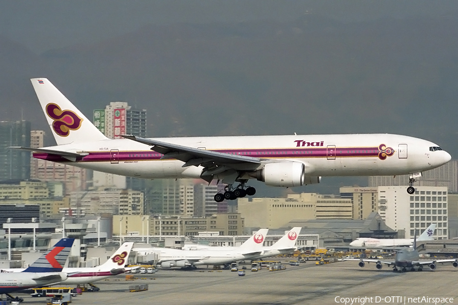 Thai Airways International Boeing 777-2D7 (HS-TJA) | Photo 157740